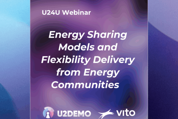 U24U Webinar #2: Energy Sharing Models and Flexibility Delivery from Energy Communities  