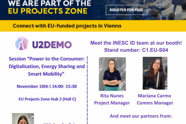 U2Demo Showcases Consumer-Centred Energy Solutions at ENLIT Europe 2026